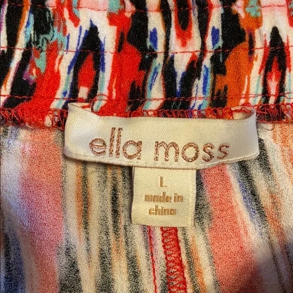 Ella Moss EUC multi-stripe shorts - Picture 3 of 4